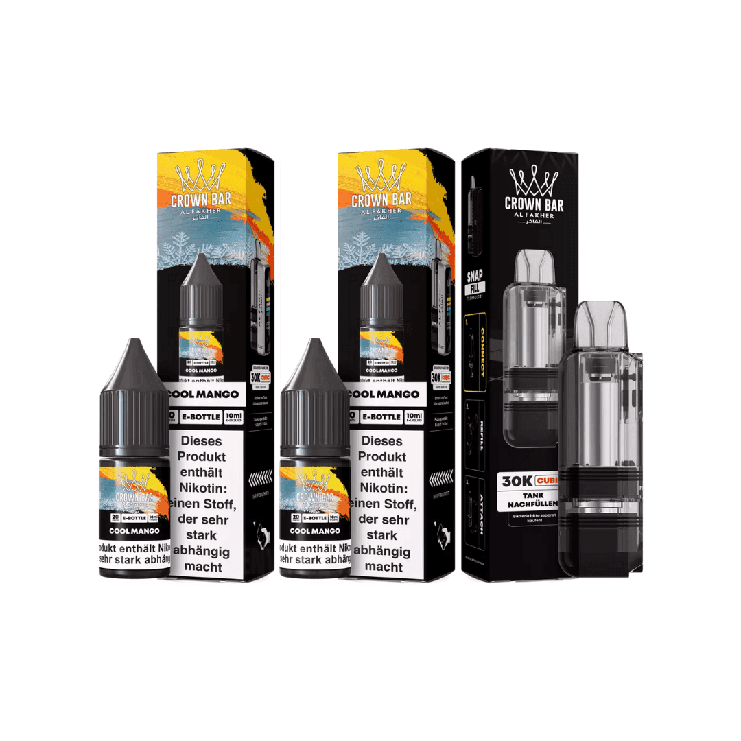 Al Fakher Cubic 30K Pod – Cool Mango - EdenVape24